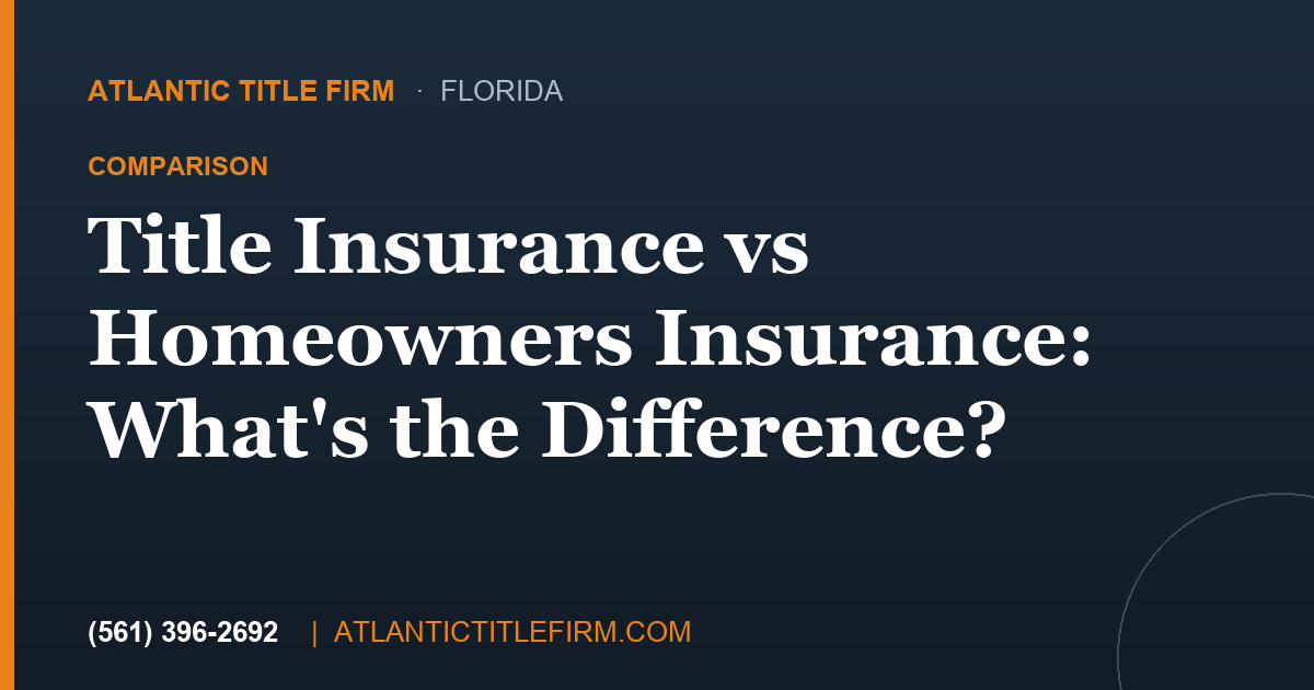 vs Homeowners Insurance